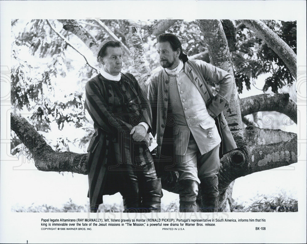 Ray Mcanally And Ronald Pickup In The Mission 19 Vintage Promo Photo Print Historic Images