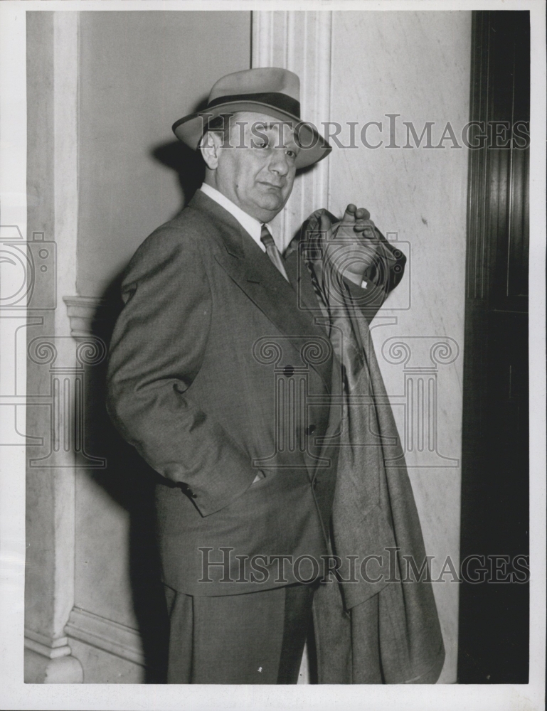 Max Chipman witness at Crime Commission hearing 1954 Vintage Press
