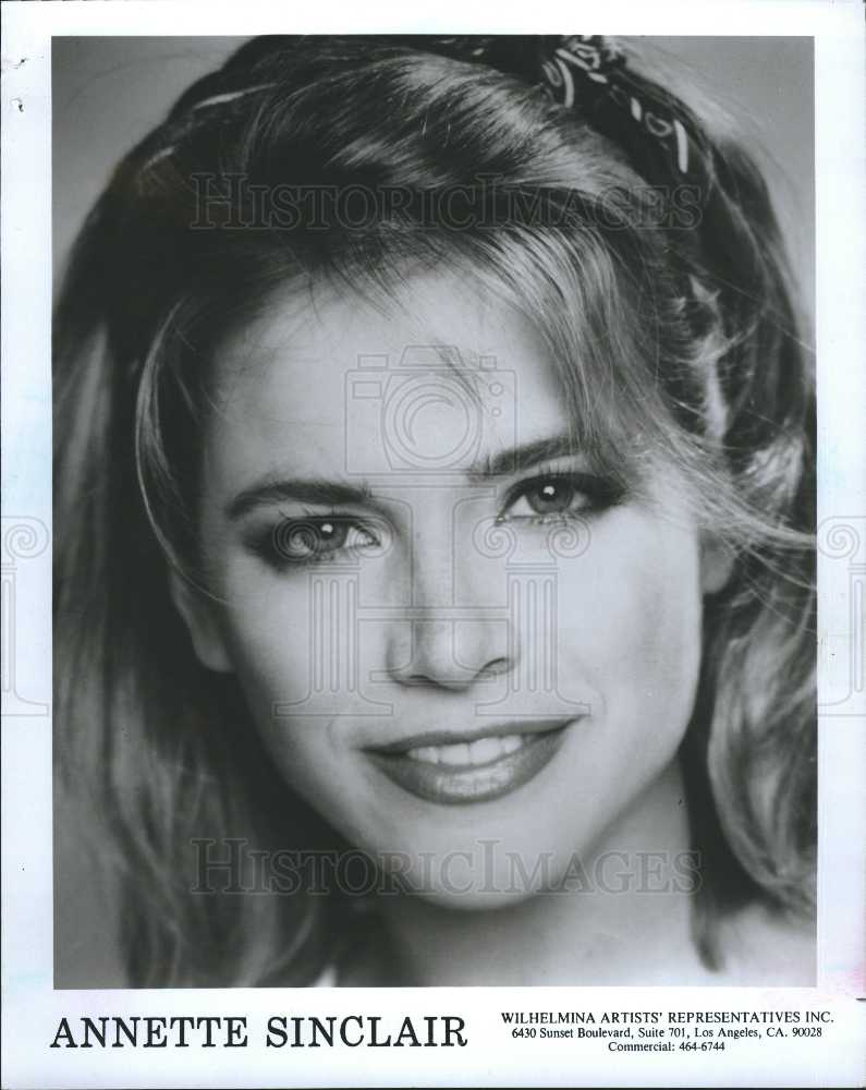 1986 Press Photo Annette Sinclair Bob Seger 25 Engaged - Historic Images