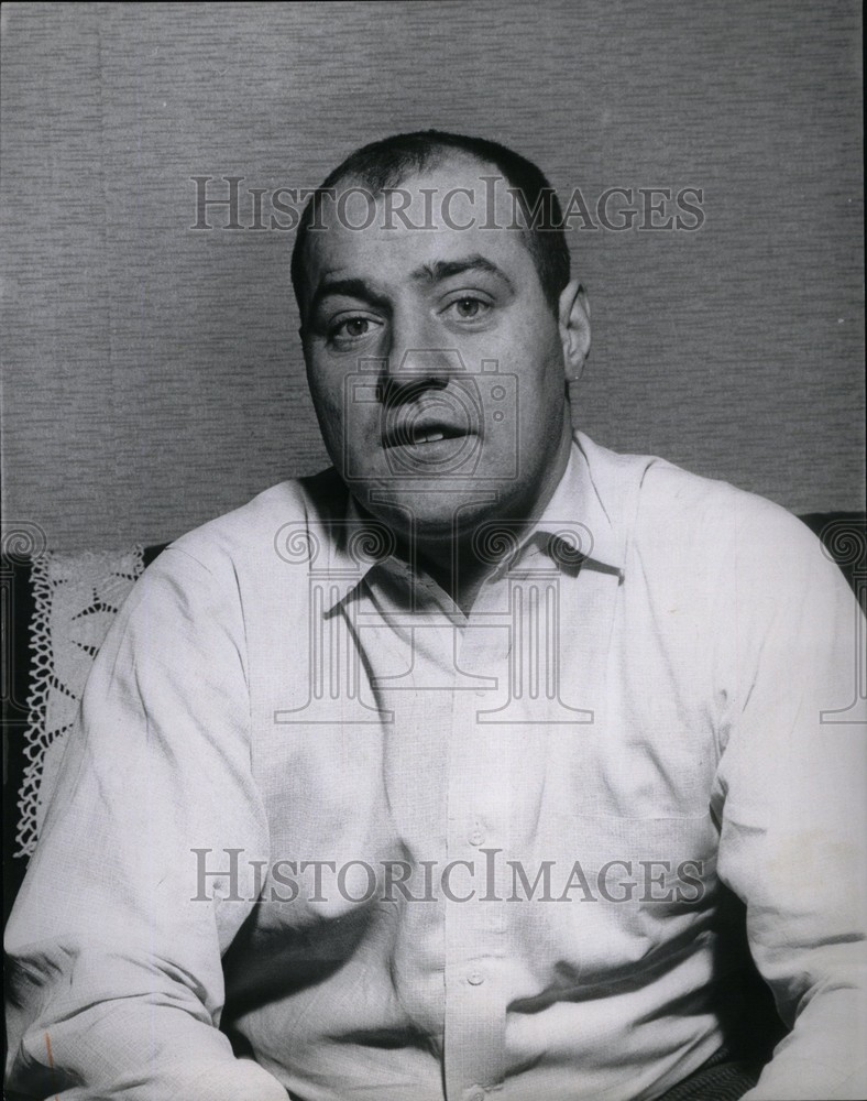 1962 Press Photo Bob Perreault ice hockey player Historic Images