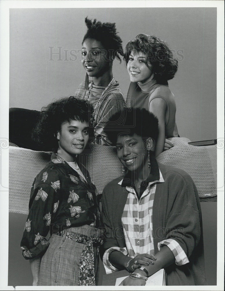 Cast Of A Different World 1987 Vintage Promo Photo Print - Historic Images