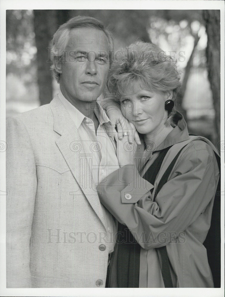 Steve Kanaly Actor Susan Howard Actress Dallas Drama TV Series 1985 ...