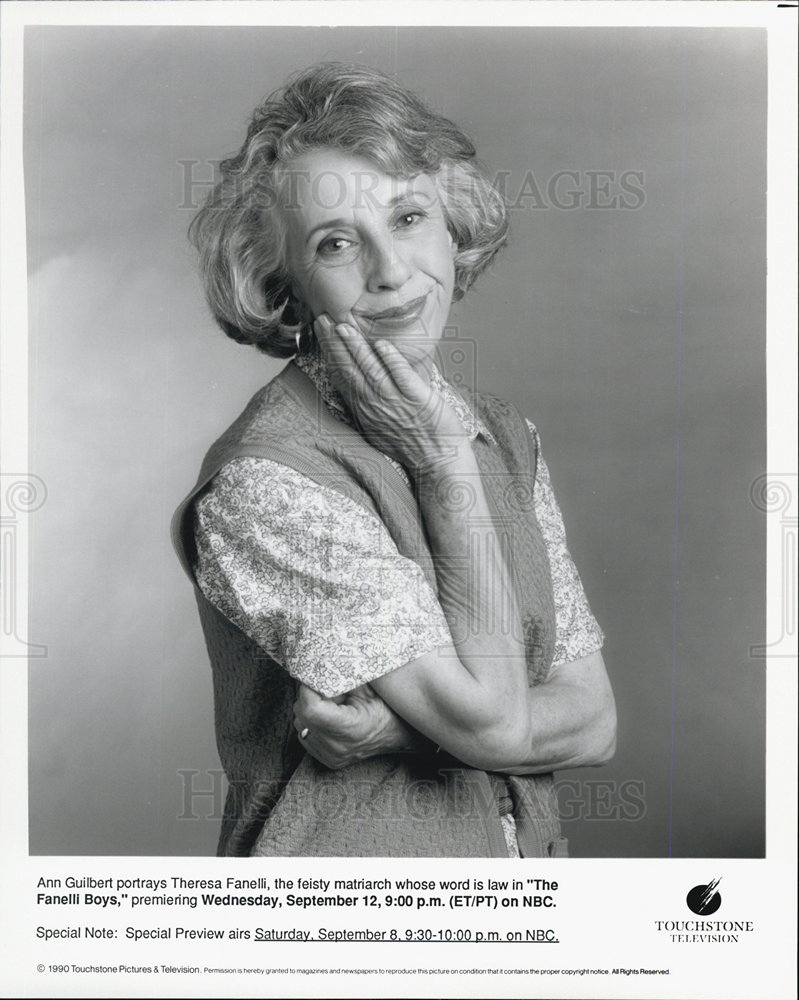 Ann Guibert Stars As Theresa Fanelli in The Fanelli Boys 1990 vintage ...