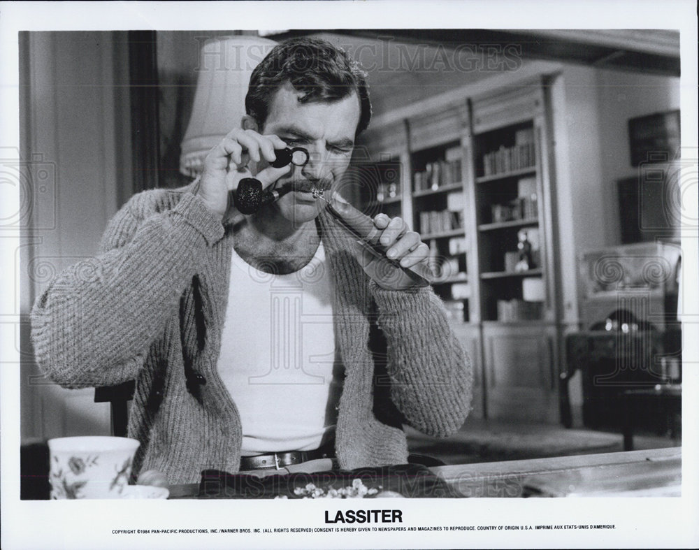 Tom Selleck in Lassiter 1984 vintage promo photo print - Historic Images