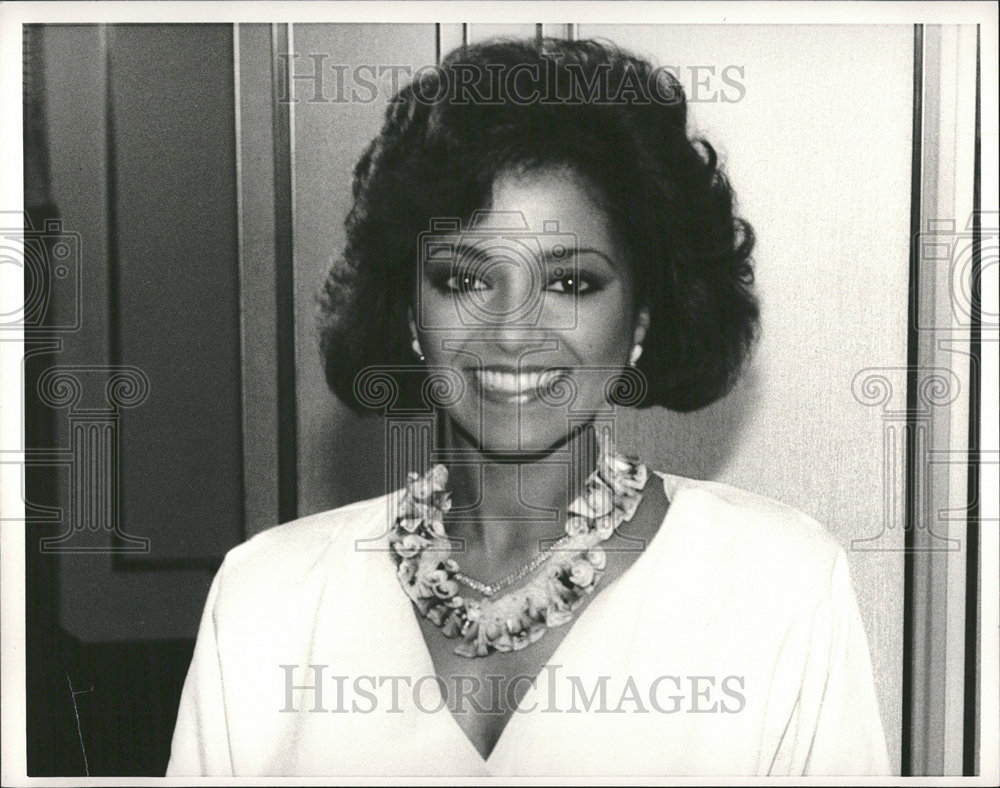 1984 Press Photo Lynette Charles Beauty - Historic Images