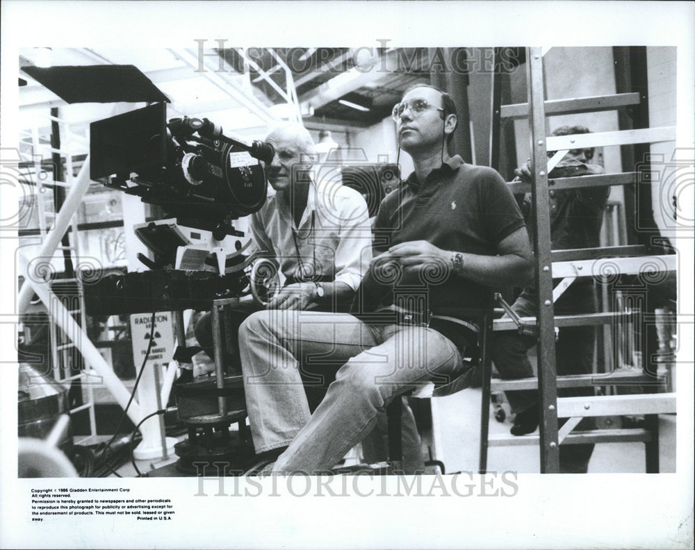 1986 Press Photo Film Director Marshall Brickman, Billy Williams - Historic  Images