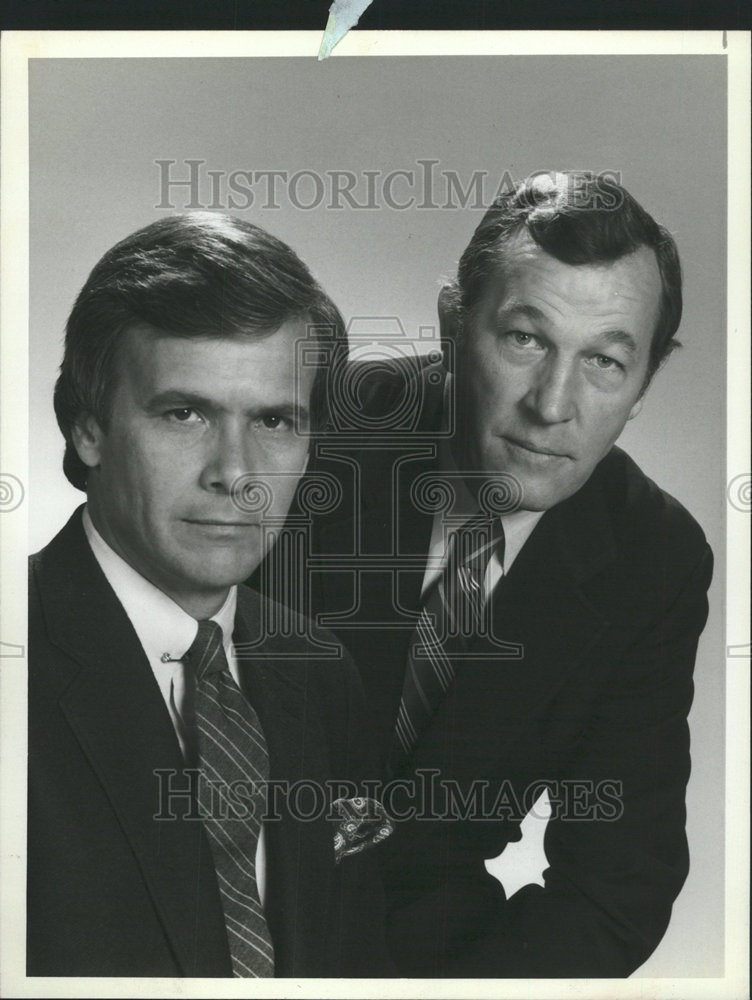 1982 Press Photo NBC News Correspondent Tom Brokaw - Historic Images