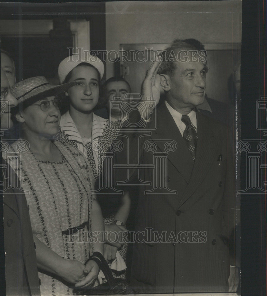 1939 Press Photo Rose Daughter Beatrice Samuel Levin member Board