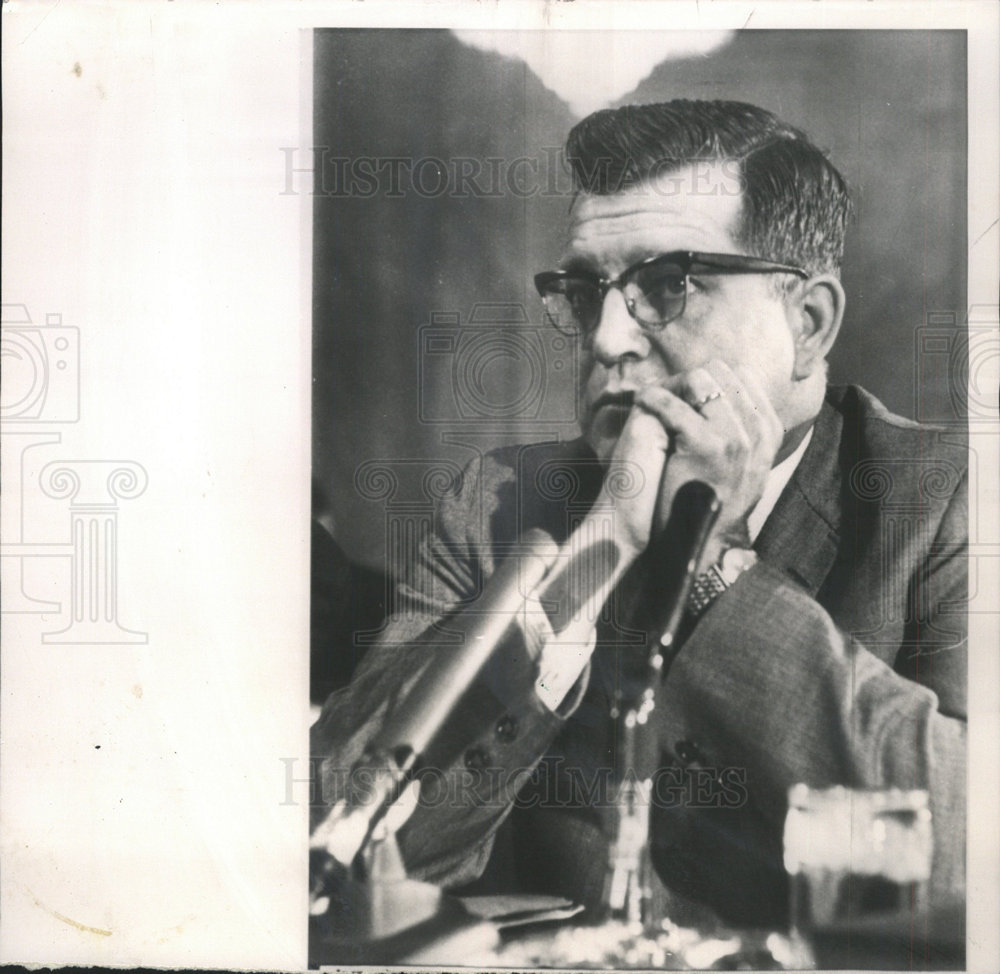 1964 Photo Mortgage Banker Paul Aguirre Witness For The Senate Rules C ...