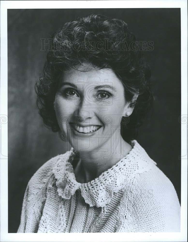 1987 Press Photo Elinor Donahue American Film Actress. - Historic Images