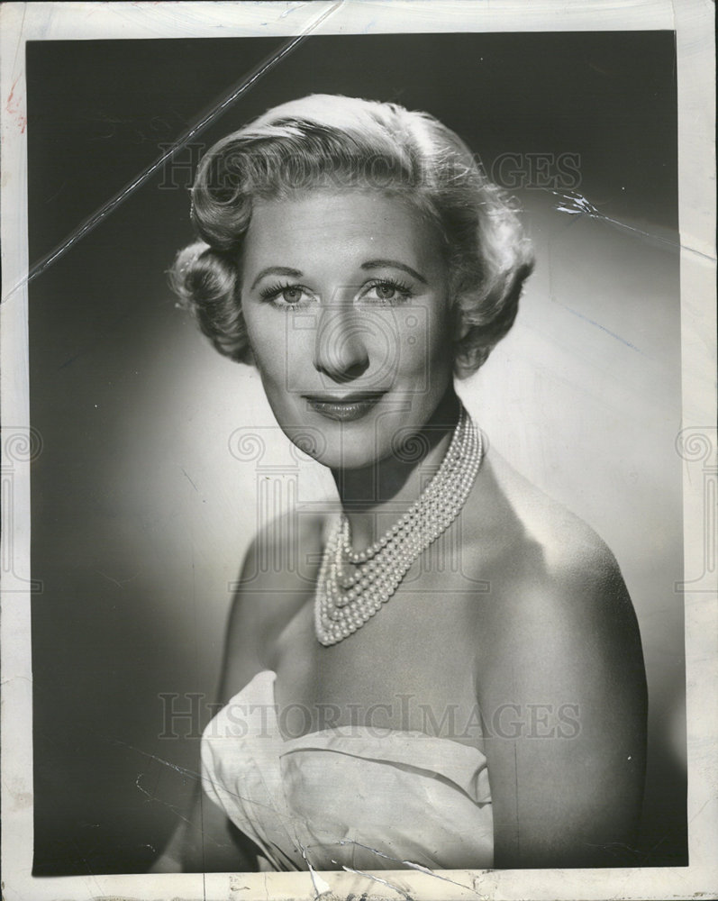 1952 Press Photo Actress Joan Davis in 