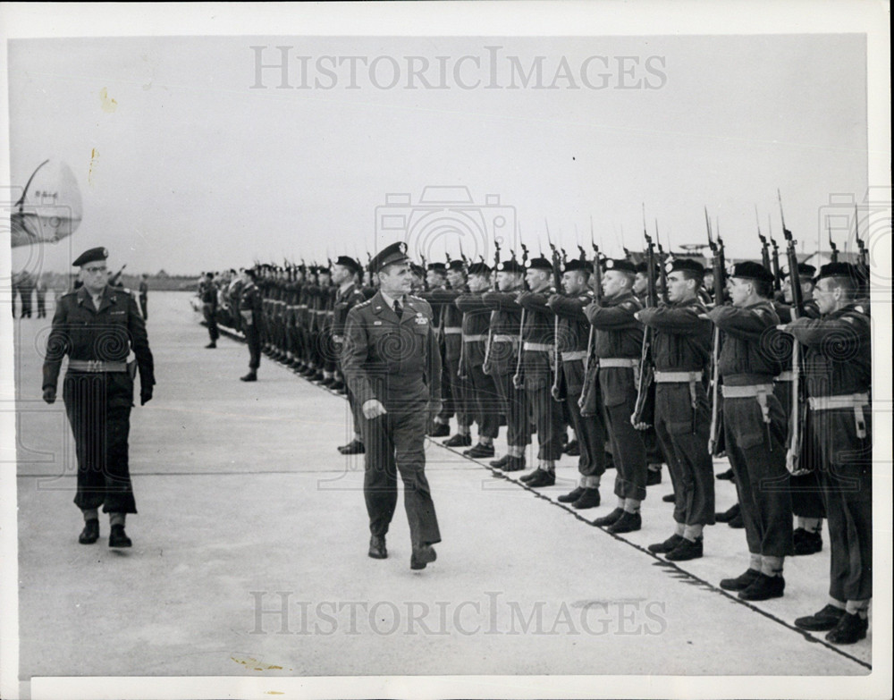 1952 Press Photo Supreme Allied Commander Gen. Matthew B. Ridgway ...