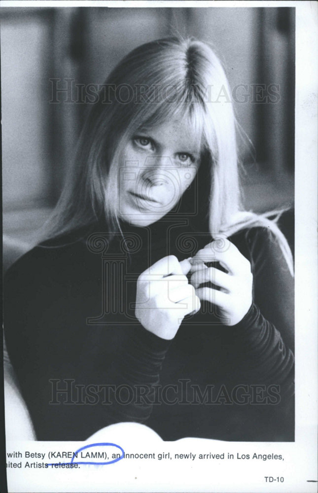 1976 Press Photo Karen Lamm | Historic Images