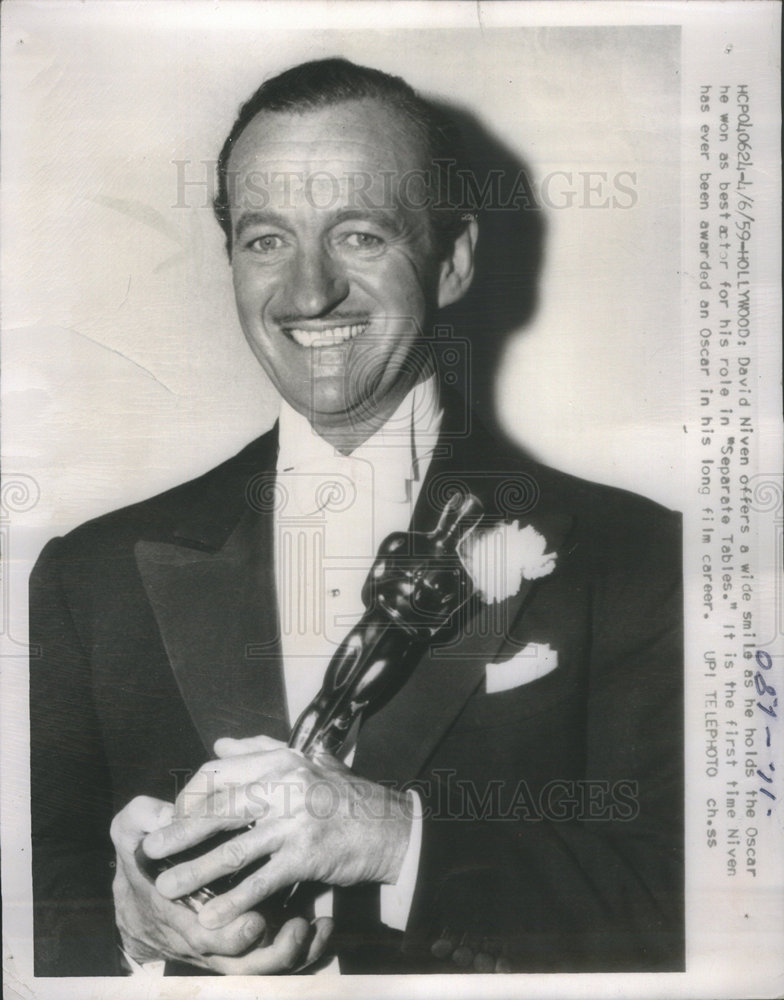 SS2172872) Movie picture of David Niven buy celebrity photos and
