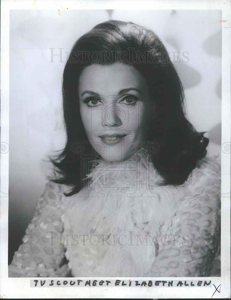 1978 Press Photo Actress Elizabeth Allen - Historic Images