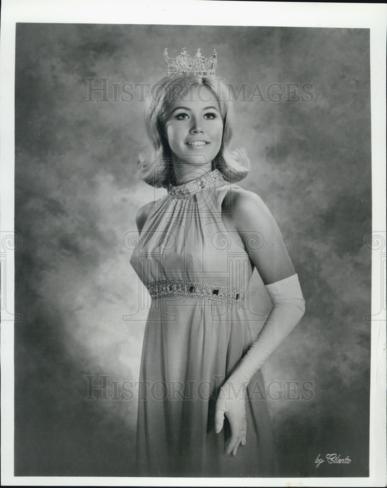 Cindi Anne Morgan Miss Wisconsin Miss America 1970 Vintage Press Photo  Print - Historic Images