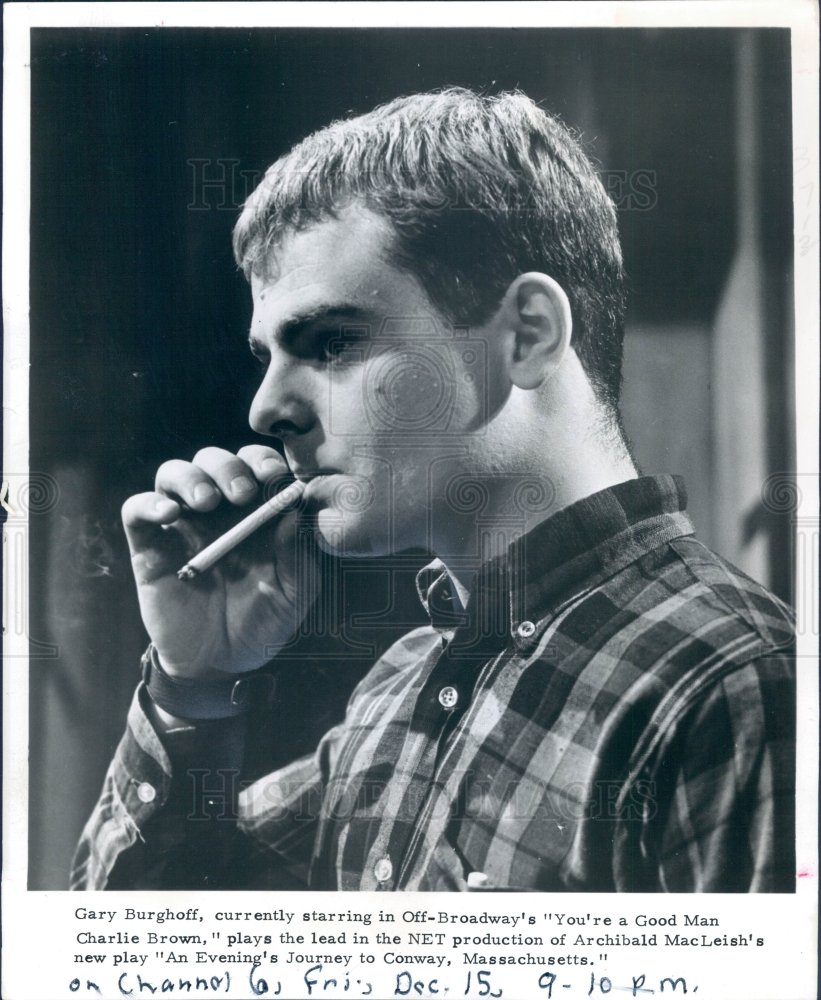 1967 MASH Actor Gary Burghoff Press Photo.